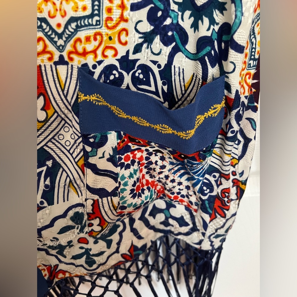 Desigual Women's Kimo Fringed Light Jacket NWT - Picture 7 of 10